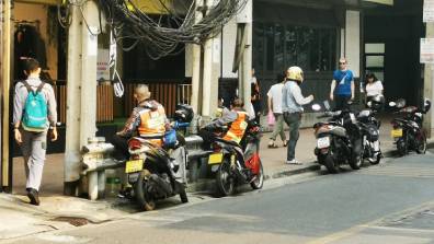Bangkok - Motorrad Taxi