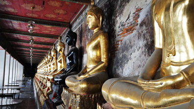 Bangkok - Buddhastatuen Wat Suthat