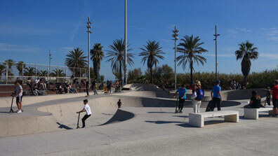 Barcelona - Skate Park Mar Bella