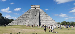 Chichen Itza - Kukulcan Pyramide Rückseite