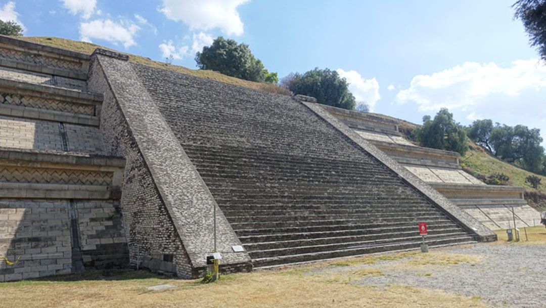 Puebla - Die große Pyramide von Cholula