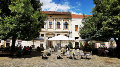Cluj - Museumsplatz