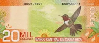 20.000 Colon Costa Rica - 20.000 Colon