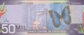 50.000 Colon Costa Rica - 50.000 Colon