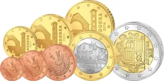 Andorra - Euro Münzen