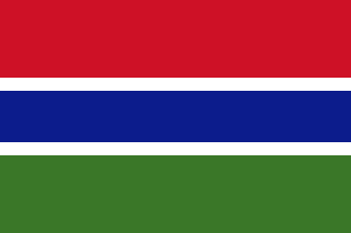 Flagge von Gambia