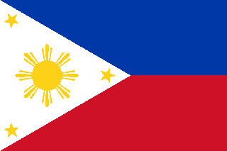 Flagge Philipinnen 
