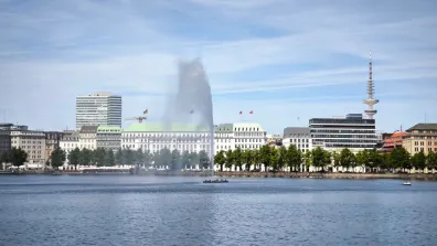 Hamburg - Alsterfontäne