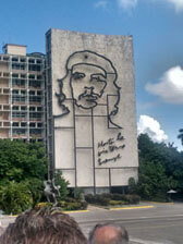 Havanna - Installation von Che Guevara