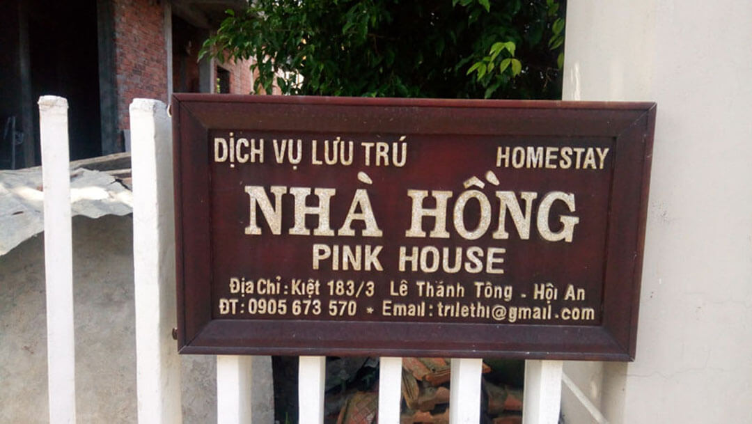 Hoi An - Homestay Pink House