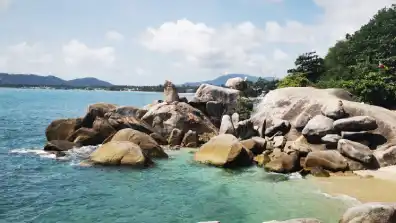 Koh Samui - Grandfather and Grandmother Rocks (Hin Ta Hin Yai)