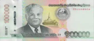 Laos - 100.000 KIP Banknote