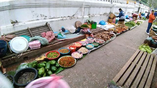 Luang Prabang - Gewürze auf dem Markt