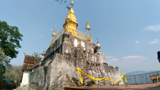 Luang Prabang - Chedi am Wat Chom Si