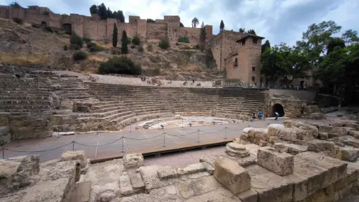 Malaga - Römisches Theater von Malaga