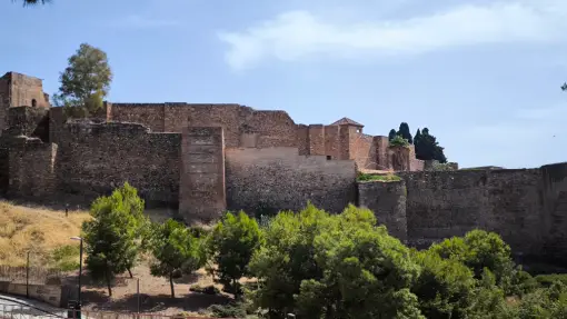 Malaga - Festung Alcazaba