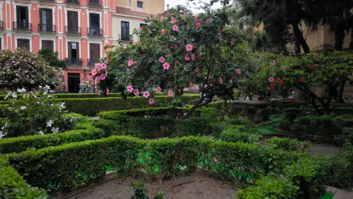 Malaga - Klostergarten Kathedrale Malaga