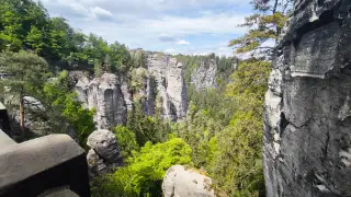 Malerweg - Blick von der Bastei