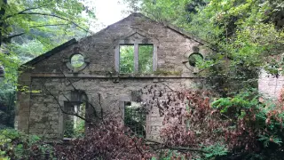 Malerweg - Ruinen am Streckenrand