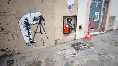 Mallorca - Graffiti in der Altstadt von Palma