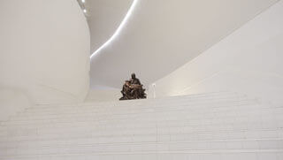 Mexiko City - Treppe im Museum Soumaya