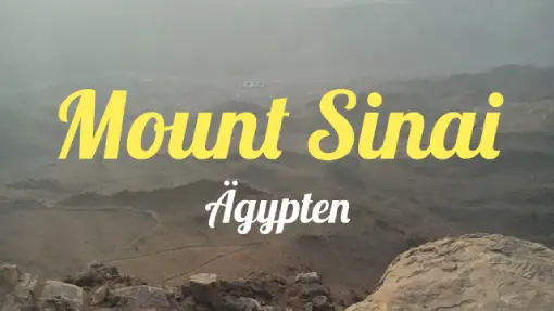Mount Sinai Tour