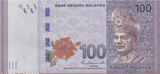 100 Ringgit Banknote Malaysia - 100 Ringgit Banknote
