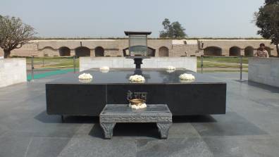 Neu Delhi - Mahatma Gandhi Grabstelle