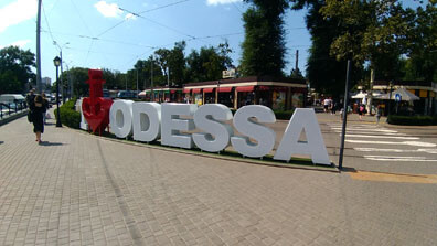 Odessa - Schriftzug