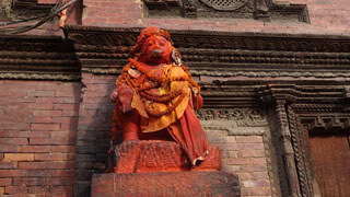 Sundari Chowk - Götterfigur
