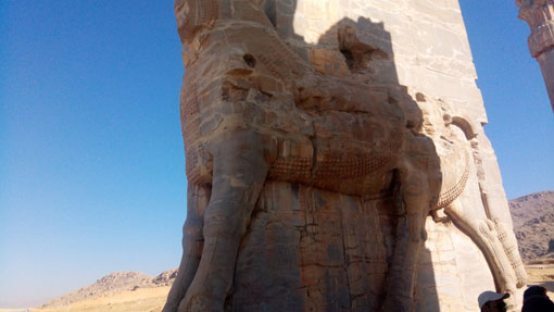 Persepolis - Pferdeskulpturen