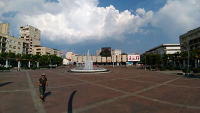 Podgorica - Platz der Republik