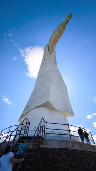 Posen - Christus Statue in Swiebodzin
