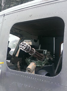 Ho Chi Minh City - Gatling Gun im Kriegsmuseum