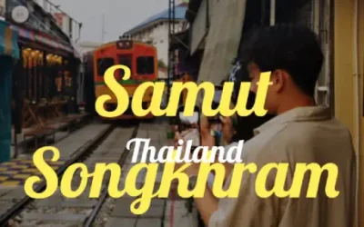 Samut Songkhram » Train Market