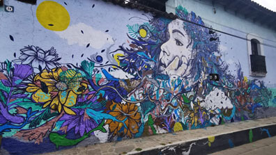 San Cristobal - Graffiti berühmter Künstler