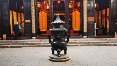 Shanghai - Stadt Tempel