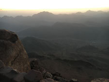 Sinai - Ausblick vom Mosesberg