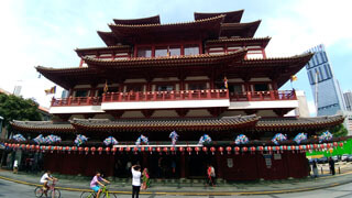 Singapur - Buddha Tooth Relic Temple and Museum