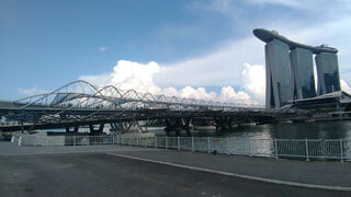 Singapur - Helix Bridge