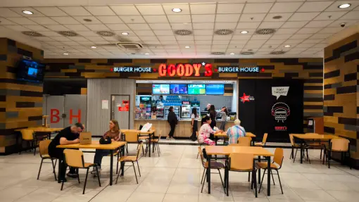 Skopje - Goofy Burger in der Vero Mall