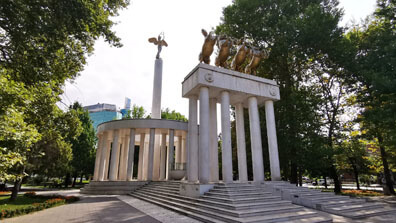 Skopje - Historical park of warriors