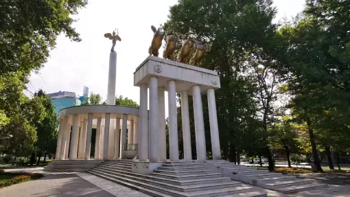 Skopje - Historical park of warriors
