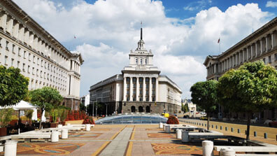Sofia - Blick auf das Parlament