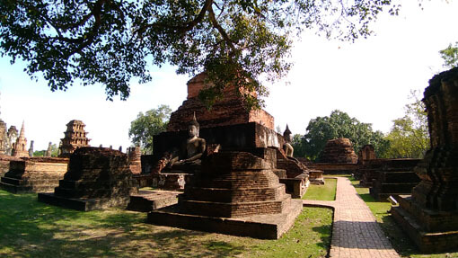 Sukhothai - Tempelanlage
