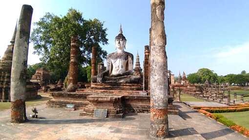 Sukhothai - betender Buddha