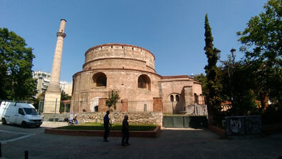 Thessaloniki - Kuppeldach des Galerius (Rotunde)