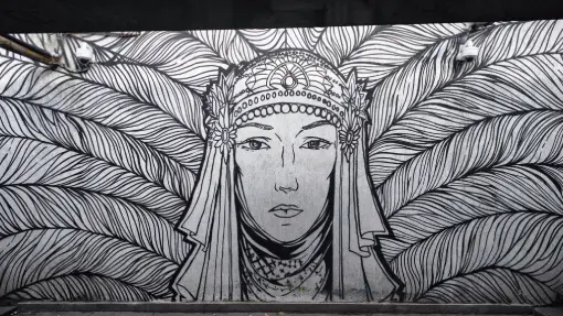 Tiflis - Street Art Unterführung