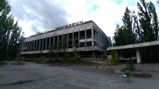 Tschernobyl - Einkaufszentrum in Prypjat, heute