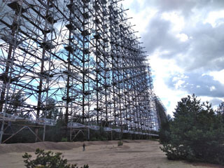 Tschernobyl - DUGA, im Inneren des Raketenfrühwarnsystems